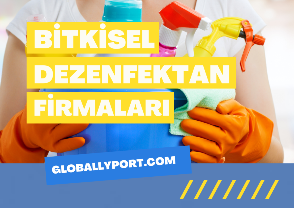Bitkisel dezenfektan i̇hracatı yapan firmalar
