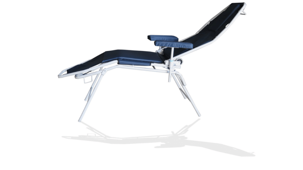 Blood collection chair