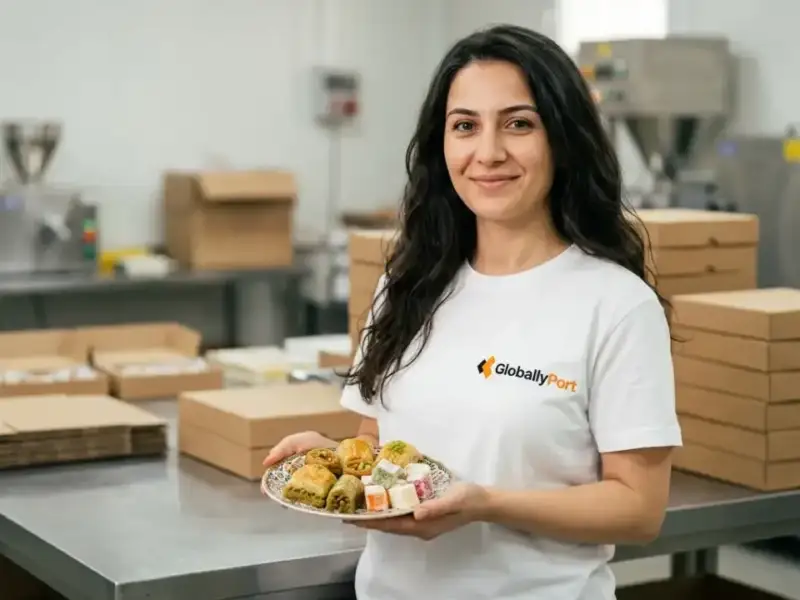 Baklava Lokum Pasta Tatlı İhracatı 2026 - Türk Tatlı Üreticileri — Türkiye üretici fabrika ürün vitrini (Globallyport)