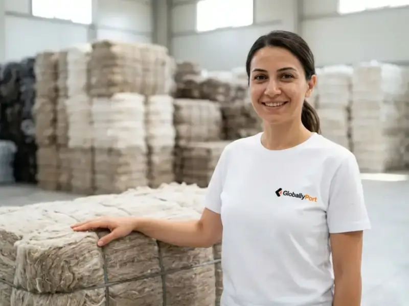 Elyaf İhracatı Yapan Türk Üreticiler 2026 — Polyester & Pamuk Elyaf B2B Toptan — Türkiye üretici fabrika ürün vitrini (Globallyport)
