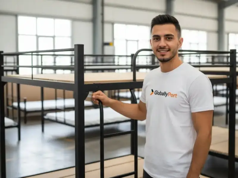 二段ベッドのメーカーとサプライヤー、卸売鉄二段ベッド — Turkish manufacturer factory product showcase (Globallyport)