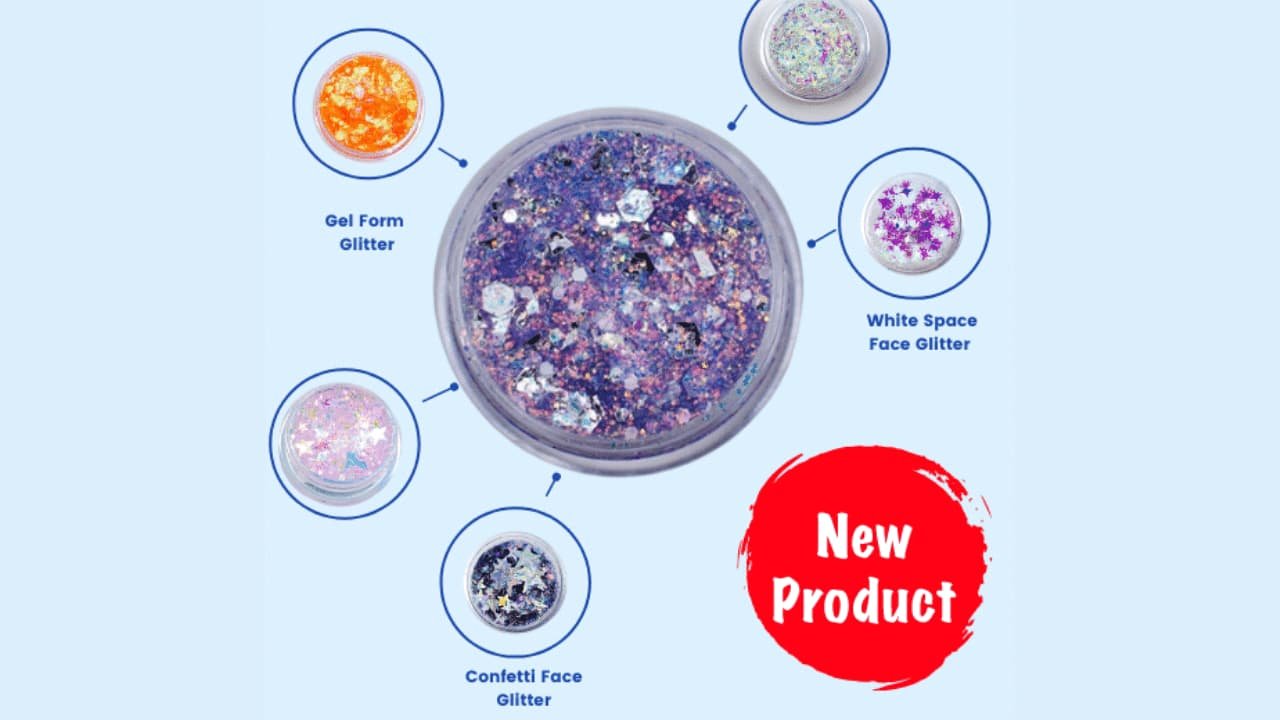 glitter ihracatı