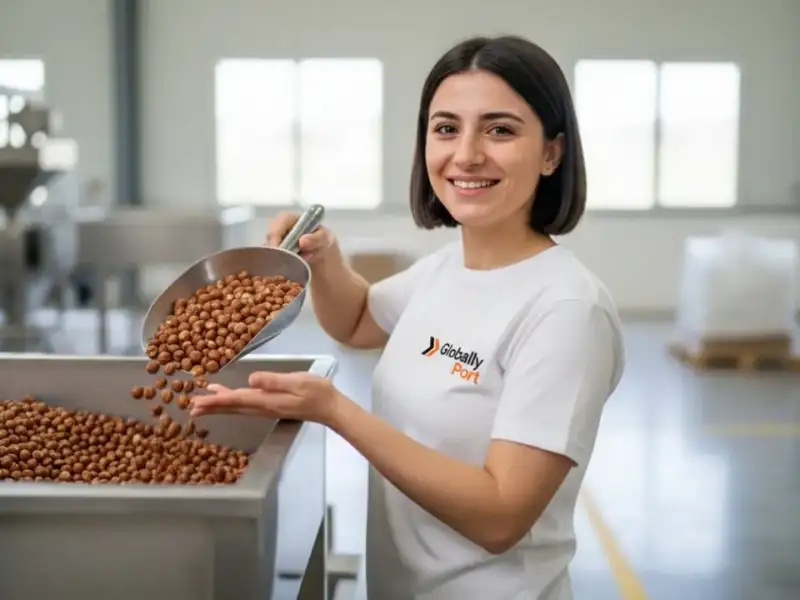 Hazelnut Exporter From Turkey — Bulk B2B — Turkish manufacturer factory product showcase (Globallyport)