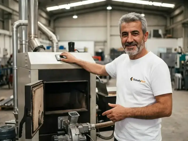 Pelletöfen Hersteller Lieferanten - Holzpelletkessel Großhandel — Produktpräsentation türkischer Hersteller (Globallyport)