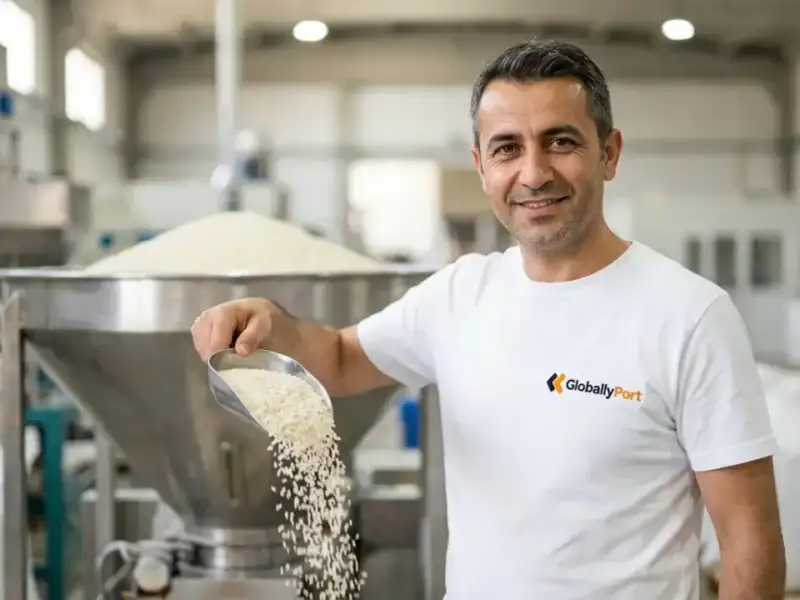 Pirinç İhracatı Yapan Türk Üreticiler 2026 — Baldo Osmancık & İthal B2B Toptan — Türkiye üretici fabrika ürün vitrini (Globallyport)
