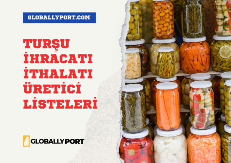 Turşu i̇hracatı yapan firmalar, karışık turşu i̇hracatı üretimi yapan yerler